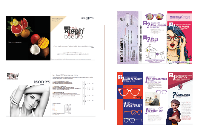 steph & garenne optique flyer
